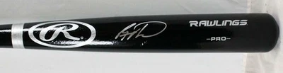 Ryan Howard Autographed Black Rawlings Pro Baseball Bat- JSA W *Silver - Image 1 of 4