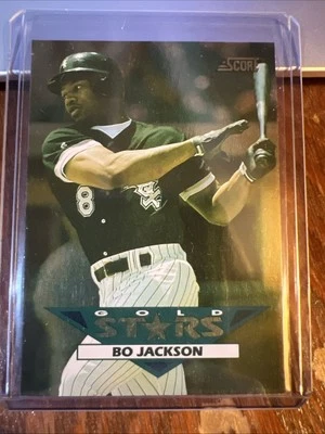 Bo Jackson 1994 Score Gold Stars #35 Chicago White Sox casi nuevo-como nuevo Foto 1 de 4