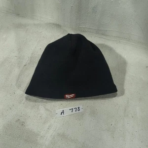 Berretto unisex in maglia nera marca Milwaukee taglia unica - Foto 1 di 4