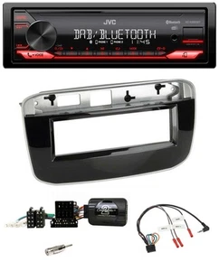 JVC Bluetooth USB DAB Lenkrad Autoradio für Fiat Punto Punto Evo ab 2009 - Bild 1 von 10