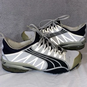 Puma Complete Cell Meio Laufschuhe US 10 Hex Sole weiß schwarz silber selten - Bild 1 von 8