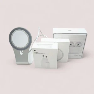 Set 3 Pezzi Per Apple Staffa Caricatore MagSafe Wireless Cuffie Pods - Zdjęcie 1 z 7