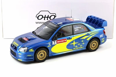 1:12 OTTO móvil G092 Subaru Impreza S9 WRC Rally de Gales 2003 Solberg #7 Foto 1 de 4