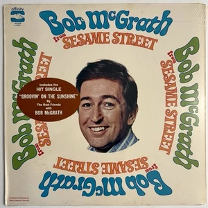 Bob McGrath from Sesame Street - Rare Sealed Copy w/ Hype Sticker - Vinyl LP - Picture 1 of 2