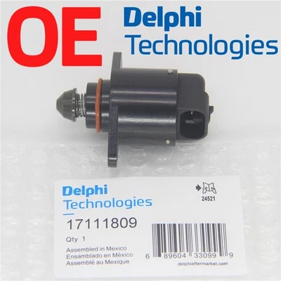 17111809 Idle Air Control Valve Motor 4 Terminal fits Chevrolet Buick Pontiac - Image 1 of 4