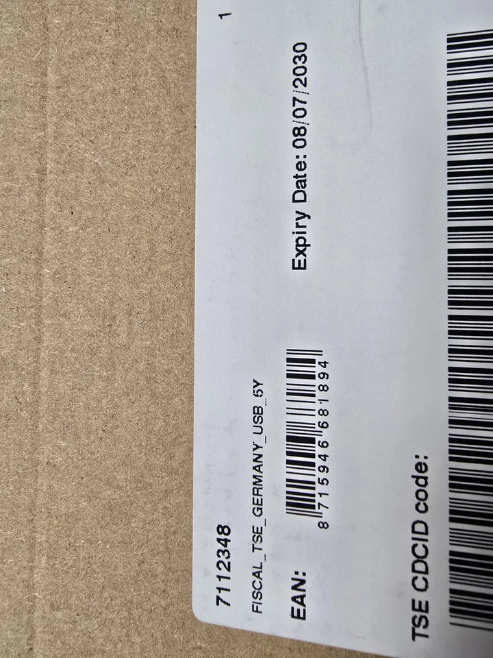 Epson TSE Einheit USB 7112348 . OVP; 5-Jahre Laufzeit; Fiscal, Fiskal - Bild 1 von 1