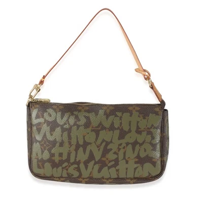 Louis Vuitton x Stephen Sprouse Monogram Canvas Graffiti Pochette Accessoires - Bild 1 von 4