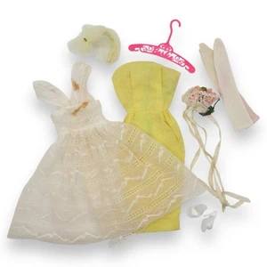 Vintage Barbie Orange Blossom #987 | 1961–1964 Bridesmaid Tagged Outfit COMPLETE - Picture 1 of 10