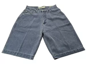 Vintage Quiksilver Salzwasser Denim QSD Shorts Herren 33 (passt 30x11) Made in USA - Bild 1 von 8