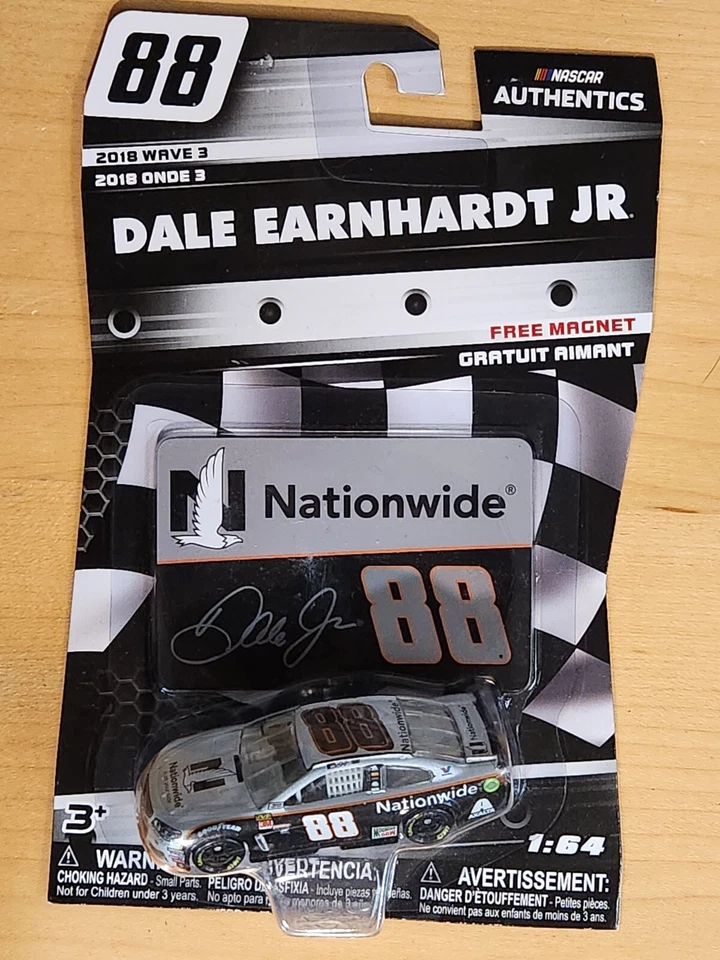 2018 Wave 3 Dale Earnhardt Jr. Nationwide 2017 Grey Ghost 1/64 NASCAR Authentics - Image 1 of 1
