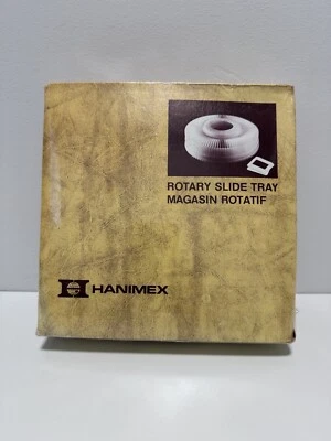 Hanimex Rotary Slide Tray Carousel Slide Projector 100 2x2" Inch Slides 93069 - Image 1 of 4