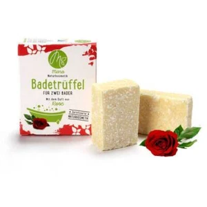 Badebombe Mara Naturkosmetik Rose Bio Vegan Wellness Badezusatz - Bild 1 von 6