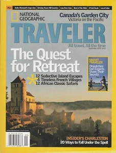 NATIONAL GEOGRAPHIC TRAVELER MAGAZINE SEPTEMBER 2005 *THE QUEST FOR RETREAT* - Imagen 1 de 1