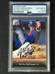 Nomar Garciaparra 1995 Upper Deck Minor League #205 Signed Autograph PSA DNA - Picture 1 of 2