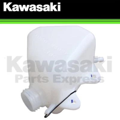NEW 2006 - 2007 GENUINE KAWASAKI KLX250S COOLANT RESERVOIR TANK 43078-0001 - Image 1 of 4