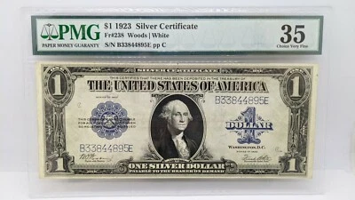 1923 $1 Silver Certificate - PMG 35 - Fr#238 - Large Size Note - Image 1 of 4