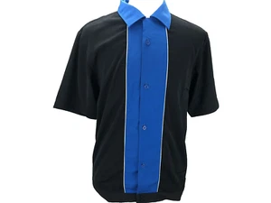 Streamline M Medium Short Sleeve Vintage Auto Parts Button-Up  Hot Rod Men Shirt - Imagen 1 de 7
