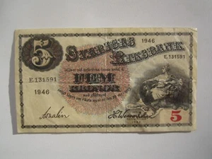 Suecia 1946 5 coronas - Imagen 1 de 2