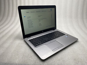 HP  EliteBook 850 G3 Laptop BOOTS Core i5-6300U @ 2.40GHz 16GB RAM 500GB HDD