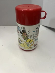 Vintage Aladdin Disney Thermos Mickey Mouse Donald & Goofy Under the Sea Print - Picture 1 of 3