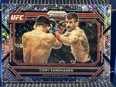 2023 Panini Prizm UFC CORY SANDHAGEN Under Card Prizm - Image 1 of 2