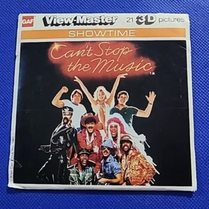 L1 Can't Stop the Music Musical Village People Jenner view-master 3 Reels Packet - Picture 1 of 5
