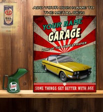 PERSONALISED SUNBEAM RAPIER CAR GARAGE WORKSHOP Vintage Metal Wall Sign RS186