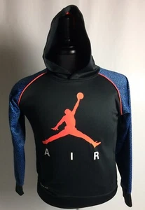 Nike Air Jordan Jungen Pullover Hoodie Therma Fit Größe 12-13 Jahre - Bild 1 von 8