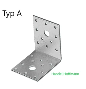 Winkelverbinder Holzverbinder Bauwinkel Winkel Befestigungswinkel Holz Typ A - Bild 1 von 1