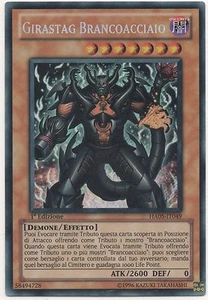 YU GI OH GIRASTAG BRANCOACCIAIO • HA05 • SEGRETA - Picture 1 of 1