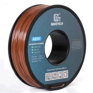 Geeetech 3D Printer ABS+ Brown Filament 1.75mm 1KG Per Roll Consumables US New - Picture 1 of 8