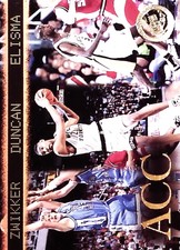 Tim Duncan - 1997 Press Pass ACC Gold Wake Forest University #41 Spurs HOF