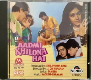 Aadmi Khilona Hai - RARE MELODY Bollywood Music CD MCD 193 - Imagen 1 de 3