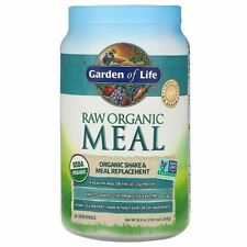 GARDEN OF LIFE Raw Organic Vegan Meal Replacement Shake, Natural 2 lb 28 Serves