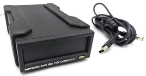Tandberg Data RDX QuikStor USB 2.0 External Removable Backup Drive RDX1000E - Picture 1 of 13