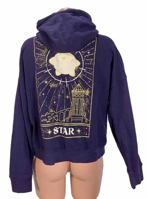 Sudadera con Capucha Pullover Estrella Parques Disney Púrpura Mujer Talla L- Deseo Película Foto 1 de 4
