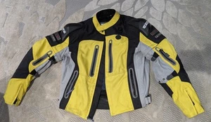 Motorcycle Jacket Rider Touring Armored Para-Aramid Size Medium - Picture 1 of 10