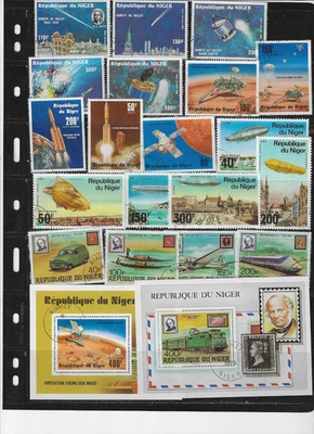 NÍGER BONITA SELECCIÓN DE SELLOS (lote 6814) Foto 1 de 2