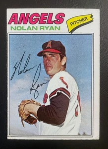 1977 Topps #650 - NOLAN RYAN (HOF) - California Angels - Picture 1 of 4