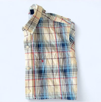 IZOD Men’s Plaid Button-Down Shirt - Classic Casual Style, Size M - Image 1 of 4