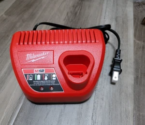 NEW Genuine Milwaukee 48-59-2401 M12 12V Lithium Ion Battery Charger 12 Volt - Picture 1 of 5