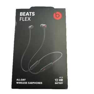 Beats by Dr. Dre Flex Wireless In-Ear Headphones - Beats Black - Picture 1 of 3