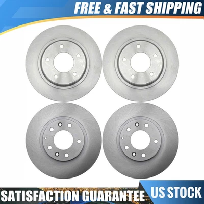 Raybestos Brake Rotor Front Rear 4 Fits 2006 2007 2008 2009 Mazda MX-5 Miata - Image 1 of 4