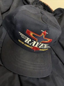 Wayne Handley Turbo Raven Aerosports SnapBack Mütze Vintage selten Made in USA gut - Bild 1 von 6