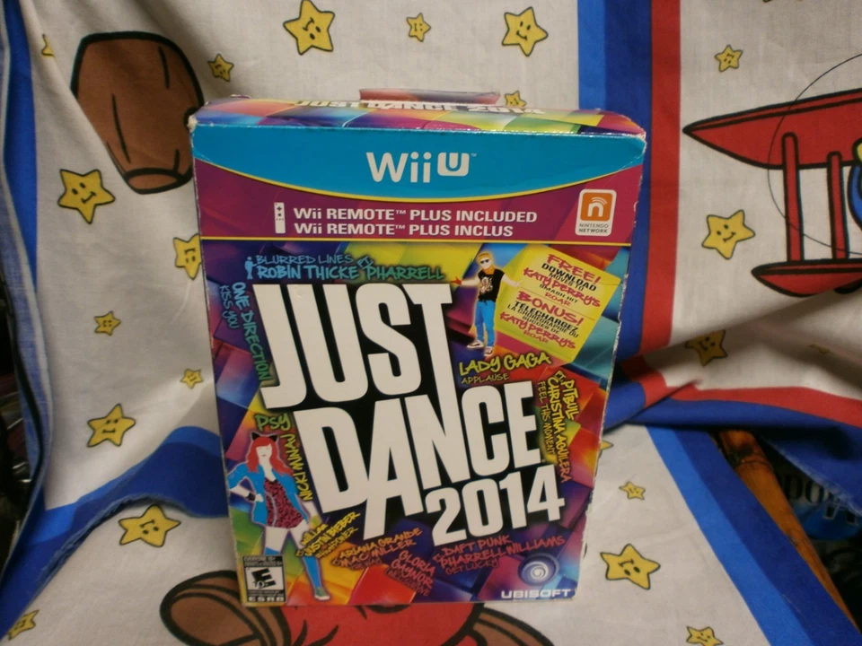 Nintendo Wii U Just Dance 2014 with WIIMOTE BUNDLE  Game BRAND NEW SEALED - Image 1 of 2