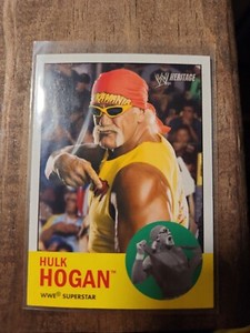 2006 Topps Heritage II WWE Bonus Cards Hulk Hogan #TLB2
