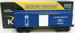 K-Line K5154003 O Gauge Pennsylvania/Ford Boxcar LN/Box