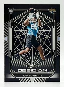 2019 Panini Obsidian # 175 Josh Oliver RC 58/125 Jacksonville Jaguars - Picture 1 of 2