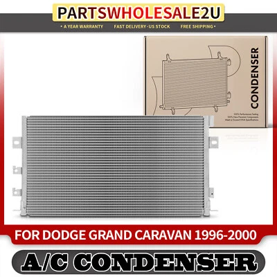 Condensador de CA con soporte para Chrysler Grand Voyager Town & Country Dodge Plymouth Foto 1 de 4