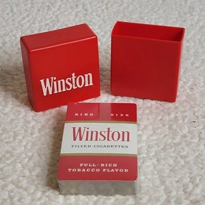 Vintage Winston New Sealed Playing Cards with Plastic Cover Travel Pack Poker - Picture 1 of 4